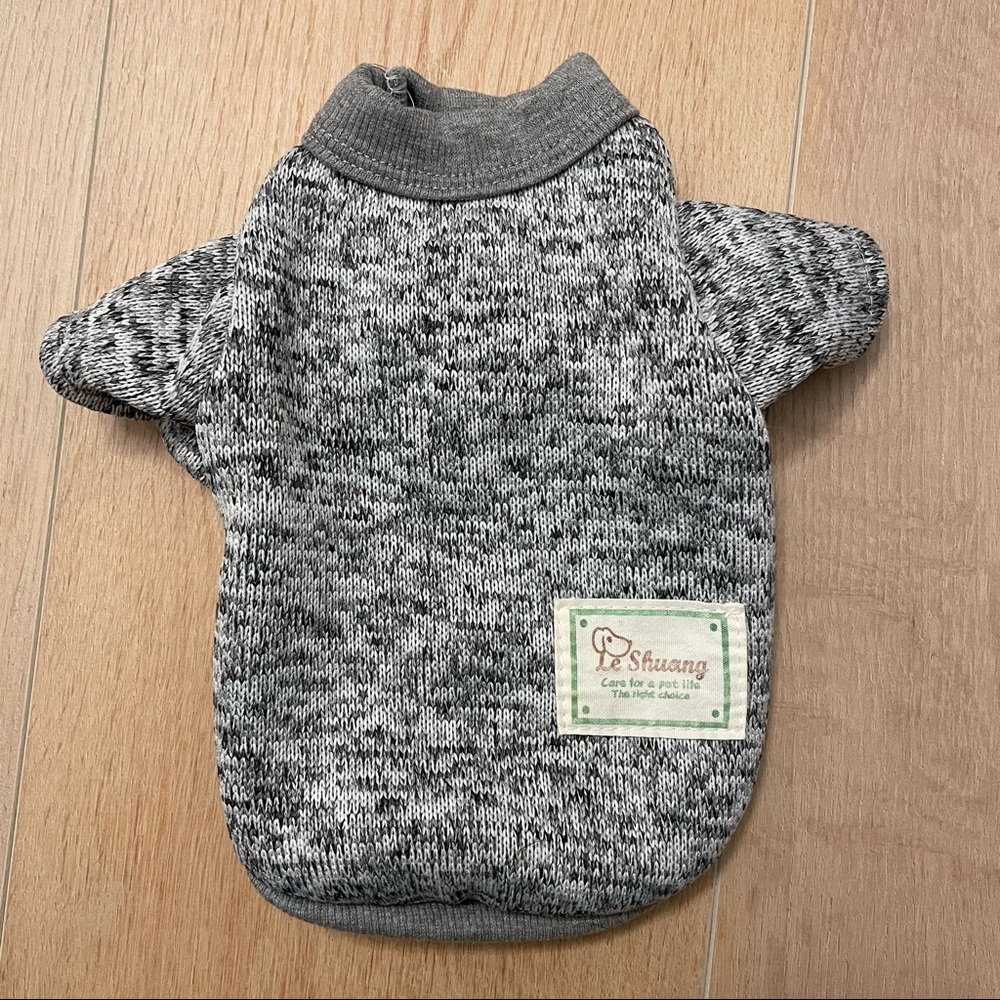 💗 Dog Gray Sweatshirt